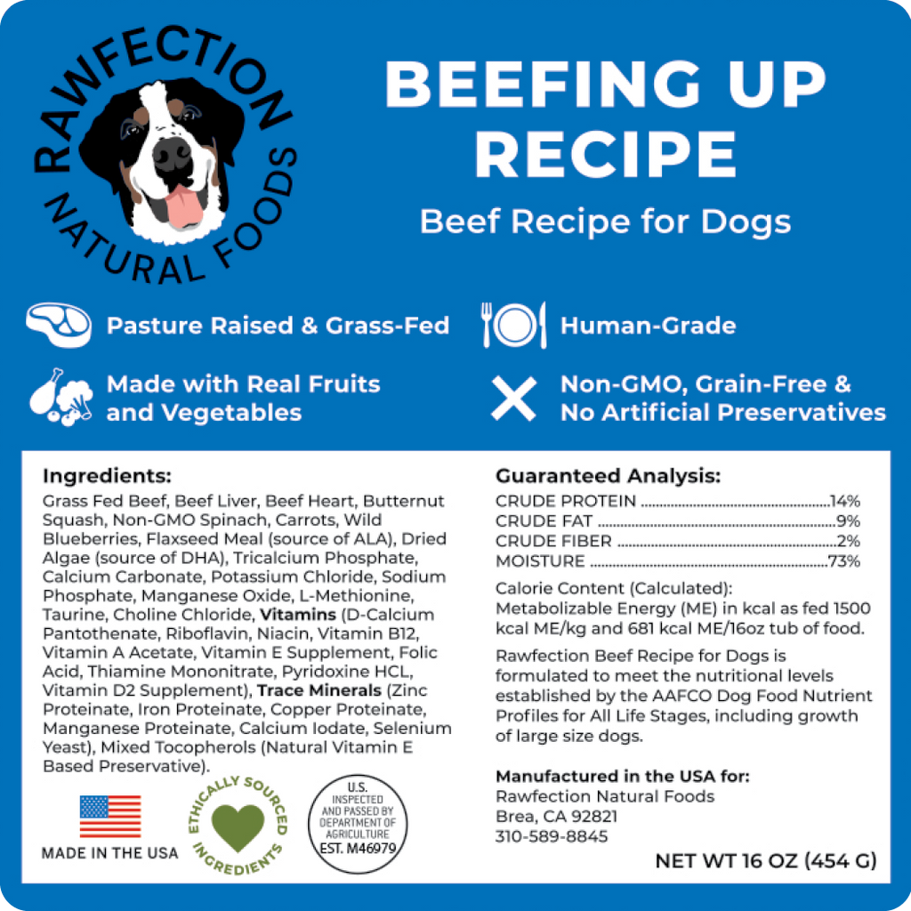 Beefing Beefing Up Recipe – Rawfection Natural Foods